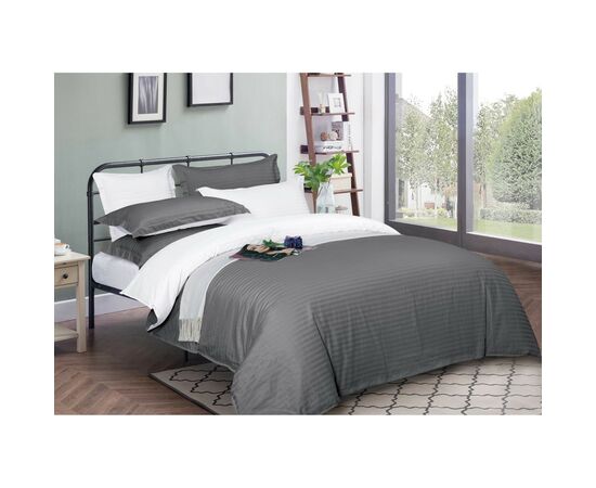 Пододеяльник MirSon Satin Stripe 30-0011 + 30-0001 Ventura 110х140 см (2200005258606)