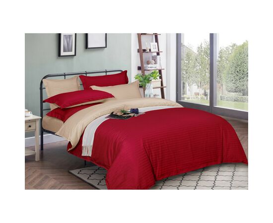 Пододеяльник MirSon Satin Stripe 30-0018 + 30-0004 Jenadi 143х210 см (2200005262818)