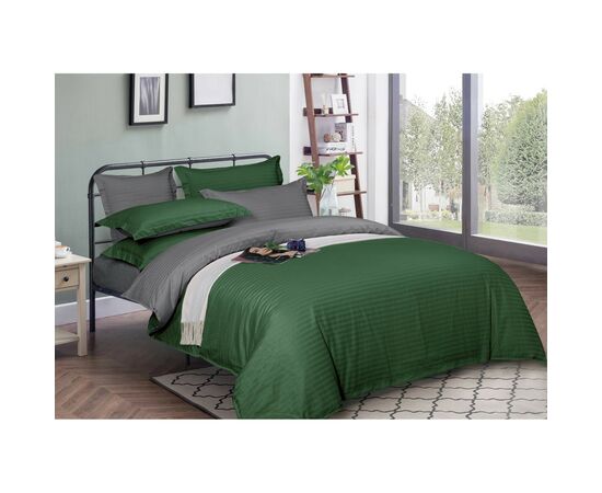 Підковдра MirSon Satin Stripe 30-0017 + 30-0011 Damir 160х220 см (2200005262627)