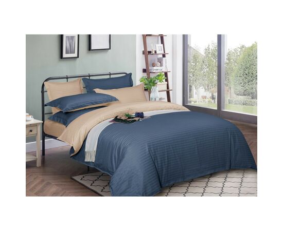 Підковдра MirSon Satin Stripe 30-0020 + 30-0004 Danelli 200х220 см (2200005265048)