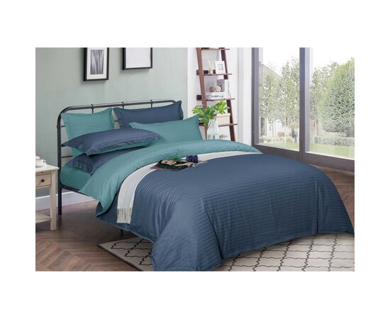 Підковдра MirSon Satin Stripe 30-0020 + 30-0015 Arabaji 200х220 см (2200005265444)