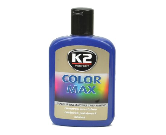Автополироль K2 COLOR MAX 200ml синий (EK020NI)