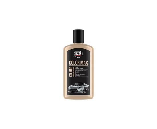Автополироль K2 COLOR MAX 250ml черный (K020CAN)