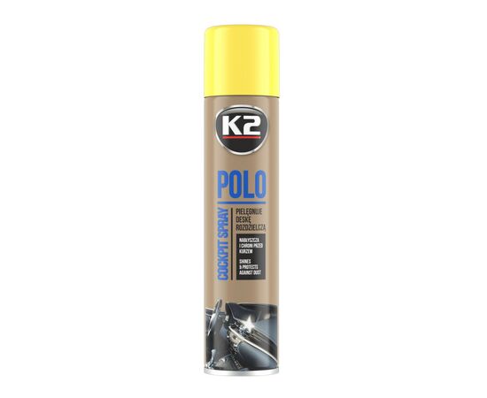 Автополироль K2 POLO COCKPIT 300ml лимон (K403CY), изображение 3 Автополироль K2 POLO COCKPIT 300ml лимон (K403CY), изображение 3
