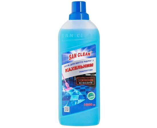 Засіб для миття підлоги San Clean для плитки та кахлю 1 кг (4820003541678)