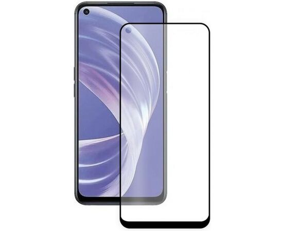 Скло захисне Drobak OPPO A76 (Black) (505041)
