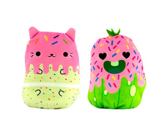 М'яка іграшка Cats vs Pickles 2 в 1 – Котик та огірок Солодощі (CVP2200-6)