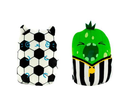 Мягкая игрушка Cats vs Pickles 2 в 1 – Котик и огурец Футбол (CVP2200-2)
