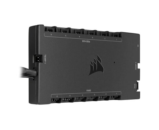 Модуль управління підсвічуванням Corsair Icue Commander Core XT (CL-9011112-WW), зображення 2 Модуль управління підсвічуванням Corsair Icue Commander Core XT (CL-9011112-WW), зображення 2