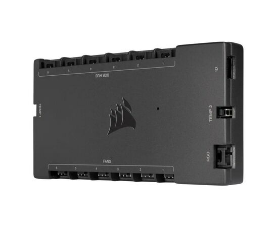 Модуль управління підсвічуванням Corsair Icue Commander Core XT (CL-9011112-WW), зображення 3 Модуль управління підсвічуванням Corsair Icue Commander Core XT (CL-9011112-WW), зображення 3