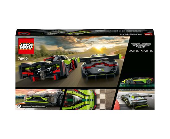 Конструктор LEGO Speed Champions Aston Martin Valkyrie AMR Pro і Aston Martin Vantage GT3 592 деталі (76910), зображення 7 Конструктор LEGO Speed Champions Aston Martin Valkyrie AMR Pro і Aston Martin Vantage GT3 592 деталі (76910), зображення 7