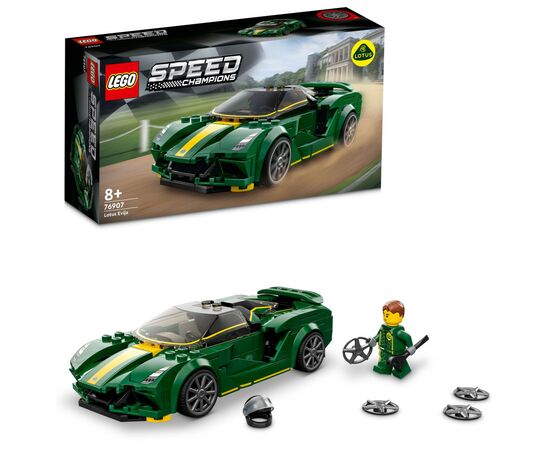 Конструктор LEGO Speed Champions Lotus Evija 247 деталей (76907), изображение 2 Конструктор LEGO Speed Champions Lotus Evija 247 деталей (76907), изображение 2