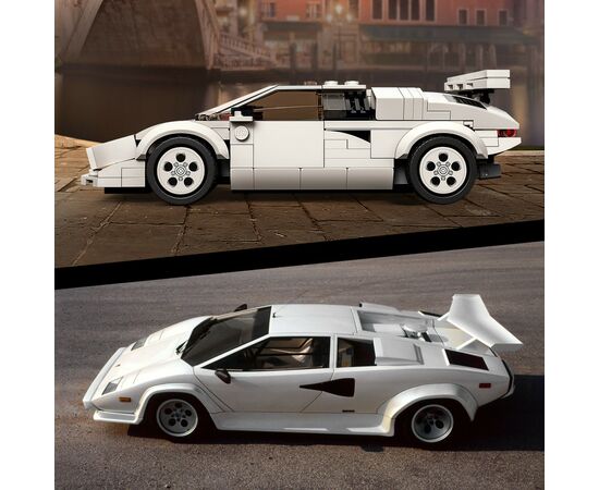 Конструктор LEGO Speed Champions Lamborghini Countach 262 деталі (76908), зображення 5 Конструктор LEGO Speed Champions Lamborghini Countach 262 деталі (76908), зображення 5
