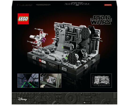 Конструктор LEGO Star Wars Діорама «Політ над Зіркою Смерті» 665 деталей (75329), зображення 10 Конструктор LEGO Star Wars Діорама «Політ над Зіркою Смерті» 665 деталей (75329), зображення 10