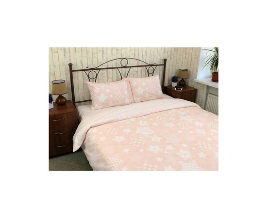 Простынь Руно бязь Beige Star 200х220 см (82.114Б_Beige star)