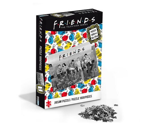Пазл ABYstyle FRIENDS Lunch on a skyscraper 1000 pieces (Друзья) (ABYJDP008), изображение 3 Пазл ABYstyle FRIENDS Lunch on a skyscraper 1000 pieces (Друзья) (ABYJDP008), изображение 3