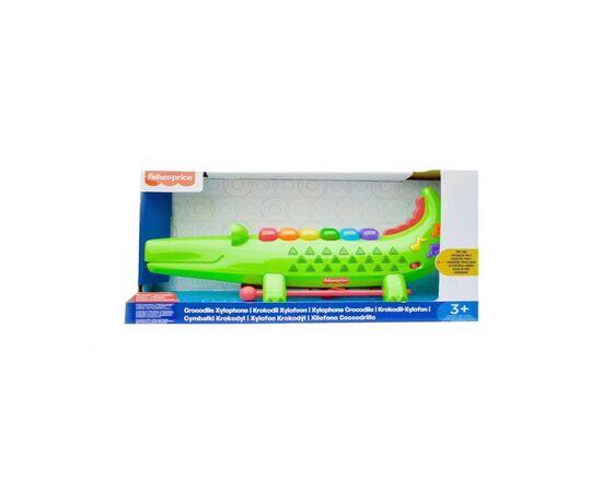 Развивающая игрушка Fisher-Price Ксилофон Яркий крокодил (22282), изображение 2 Развивающая игрушка Fisher-Price Ксилофон Яркий крокодил (22282), изображение 2