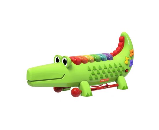 Развивающая игрушка Fisher-Price Ксилофон Яркий крокодил (22282)