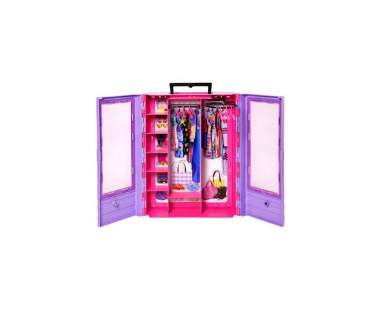 Ігровий набір Barbie Бузкова шафа для одягу (HJL65), зображення 3 Ігровий набір Barbie Бузкова шафа для одягу (HJL65), зображення 3