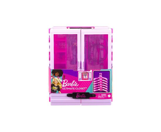 Ігровий набір Barbie Бузкова шафа для одягу (HJL65), зображення 5 Ігровий набір Barbie Бузкова шафа для одягу (HJL65), зображення 5