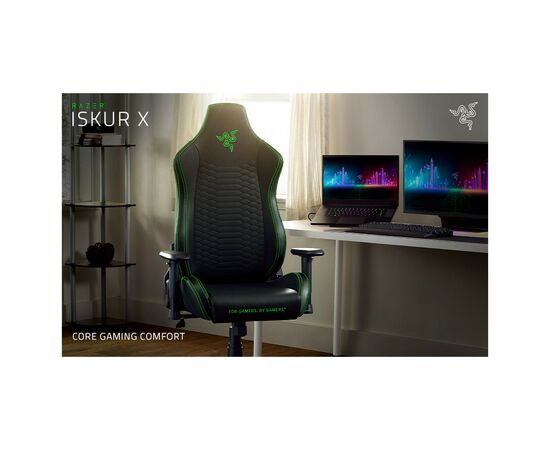 Кресло игровое Razer Iskur X Green XL (RZ38-03960100-R3G1), изображение 8 Кресло игровое Razer Iskur X Green XL (RZ38-03960100-R3G1), изображение 8