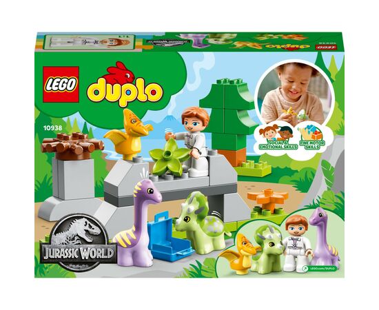 Конструктор LEGO DUPLO Jurassic World Ясла для динозаврів 27 деталей (10938), зображення 10 Конструктор LEGO DUPLO Jurassic World Ясла для динозаврів 27 деталей (10938), зображення 10