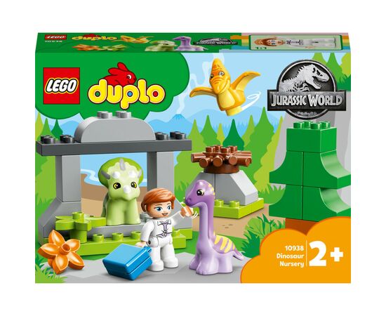 Конструктор LEGO DUPLO Jurassic World Ясли для динозавров 27 деталей (10938)