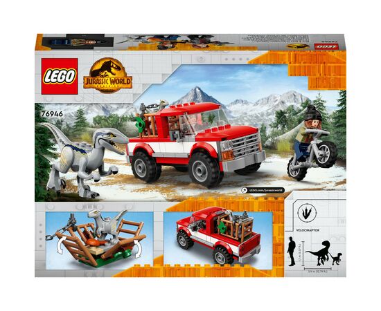 Конструктор LEGO Jurassic World Охота на Блу и Бета-велоцираптора 181 деталь (76946), изображение 10 Конструктор LEGO Jurassic World Охота на Блу и Бета-велоцираптора 181 деталь (76946), изображение 10