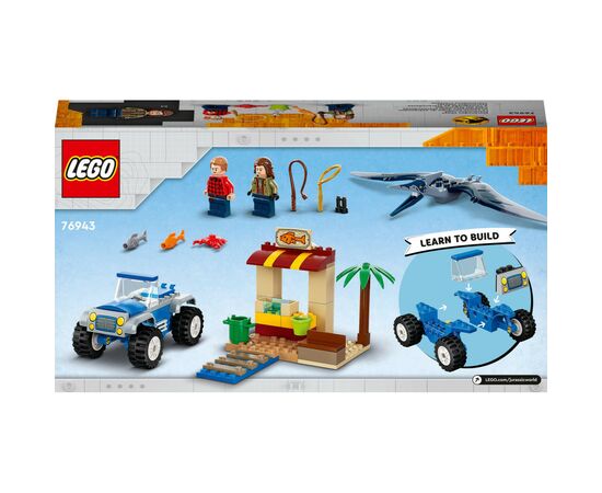 Конструктор LEGO Jurassic World Погоня за птеранодоном 94 детали (76943), изображение 10 Конструктор LEGO Jurassic World Погоня за птеранодоном 94 детали (76943), изображение 10