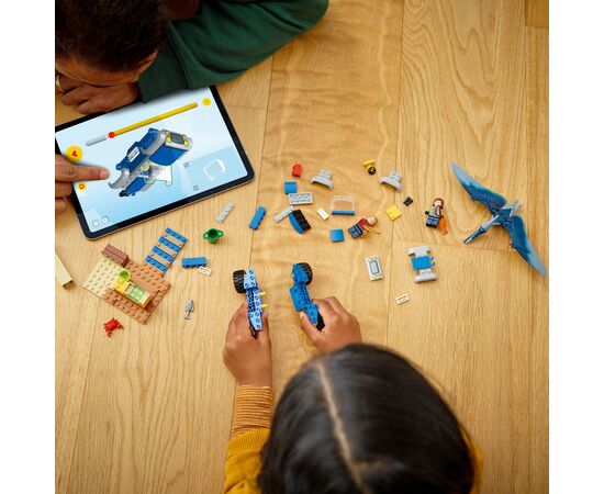 Конструктор LEGO Jurassic World Погоня за птеранодоном 94 детали (76943), изображение 4 Конструктор LEGO Jurassic World Погоня за птеранодоном 94 детали (76943), изображение 4