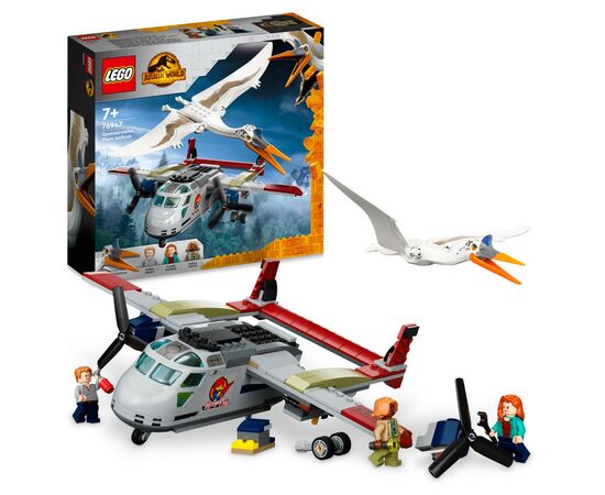 Конструктор LEGO Jurassic World Нападение кетцалькоатля на самолет 306 деталей (76947), изображение 2 Конструктор LEGO Jurassic World Нападение кетцалькоатля на самолет 306 деталей (76947), изображение 2