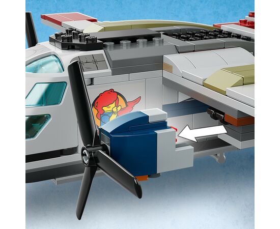 Конструктор LEGO Jurassic World Нападение кетцалькоатля на самолет 306 деталей (76947), изображение 8 Конструктор LEGO Jurassic World Нападение кетцалькоатля на самолет 306 деталей (76947), изображение 8