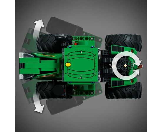 Конструктор LEGO Technic John Deere 9620R 4WD Tractor 390 деталей (42136), зображення 6 Конструктор LEGO Technic John Deere 9620R 4WD Tractor 390 деталей (42136), зображення 6
