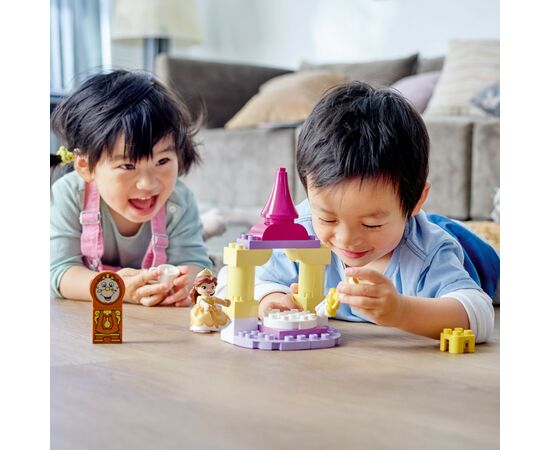 Конструктор LEGO DUPLO ǀ Disney Бальный зал Белль 23 детали (10960), изображение 3 Конструктор LEGO DUPLO ǀ Disney Бальный зал Белль 23 детали (10960), изображение 3