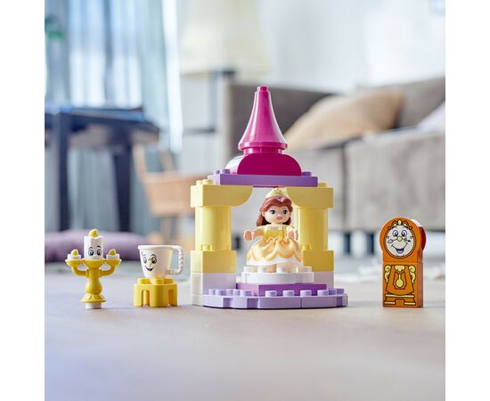 Конструктор LEGO DUPLO ǀ Disney Бальный зал Белль 23 детали (10960), изображение 5 Конструктор LEGO DUPLO ǀ Disney Бальный зал Белль 23 детали (10960), изображение 5