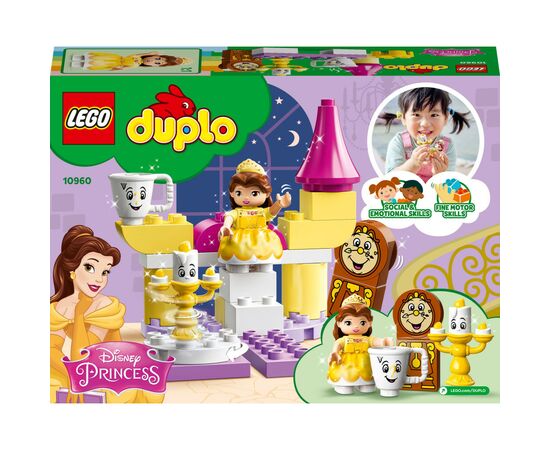 Конструктор LEGO DUPLO ǀ Disney Бальный зал Белль 23 детали (10960), изображение 6 Конструктор LEGO DUPLO ǀ Disney Бальный зал Белль 23 детали (10960), изображение 6