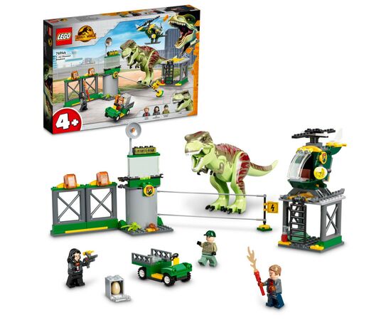 Конструктор LEGO Jurassic World Побег Тиранозавра 140 деталей (76944), изображение 2 Конструктор LEGO Jurassic World Побег Тиранозавра 140 деталей (76944), изображение 2