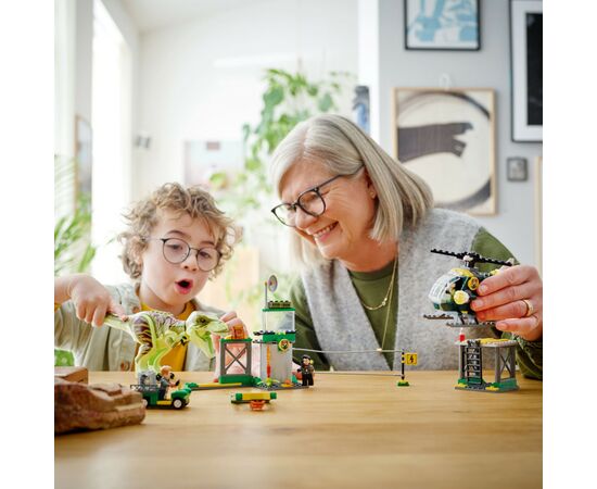 Конструктор LEGO Jurassic World Побег Тиранозавра 140 деталей (76944), изображение 3 Конструктор LEGO Jurassic World Побег Тиранозавра 140 деталей (76944), изображение 3