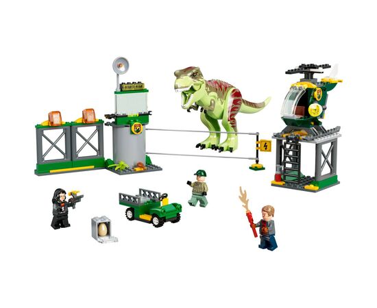 Конструктор LEGO Jurassic World Побег Тиранозавра 140 деталей (76944), изображение 9 Конструктор LEGO Jurassic World Побег Тиранозавра 140 деталей (76944), изображение 9