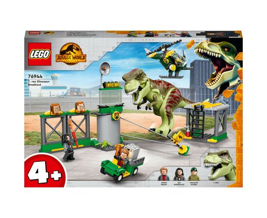 Конструктор LEGO Jurassic World Втеча Тиранозавра 140 деталей (76944)