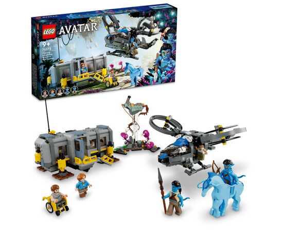 Конструктор LEGO Avatar Горы Аллилуйя: 26-й участок и грузовой конвертоплан «Самсон» 887 деталей (75573), изображение 2 Конструктор LEGO Avatar Горы Аллилуйя: 26-й участок и грузовой конвертоплан «Самсон» 887 деталей (75573), изображение 2