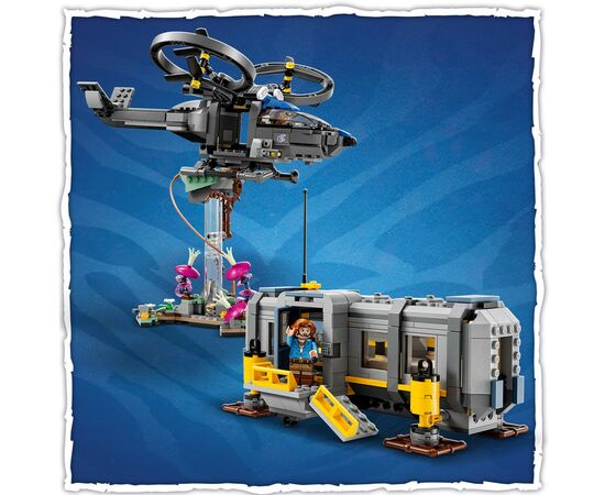 Конструктор LEGO Avatar Горы Аллилуйя: 26-й участок и грузовой конвертоплан «Самсон» 887 деталей (75573), изображение 3 Конструктор LEGO Avatar Горы Аллилуйя: 26-й участок и грузовой конвертоплан «Самсон» 887 деталей (75573), изображение 3