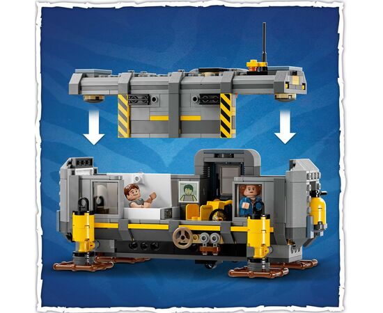 Конструктор LEGO Avatar Горы Аллилуйя: 26-й участок и грузовой конвертоплан «Самсон» 887 деталей (75573), изображение 5 Конструктор LEGO Avatar Горы Аллилуйя: 26-й участок и грузовой конвертоплан «Самсон» 887 деталей (75573), изображение 5
