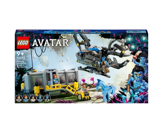 Конструктор LEGO Avatar Горы Аллилуйя: 26-й участок и грузовой конвертоплан «Самсон» 887 деталей (75573)