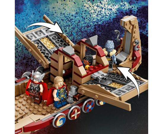 Конструктор LEGO Super Heroes Козячий човен 564 деталі (76208), зображення 5 Конструктор LEGO Super Heroes Козячий човен 564 деталі (76208), зображення 5