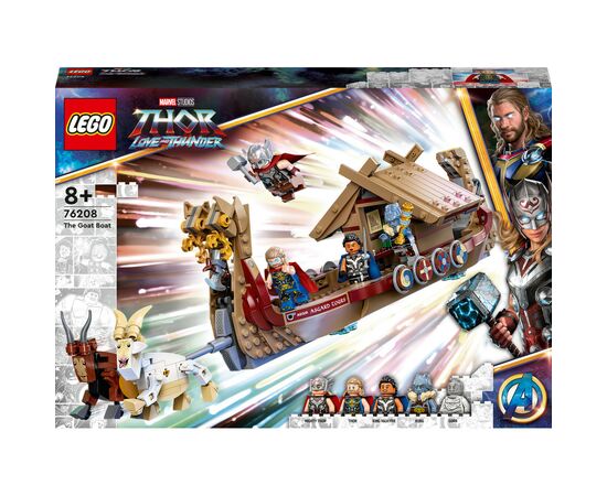 Конструктор LEGO Super Heroes Козья лодка 564 детали (76208)