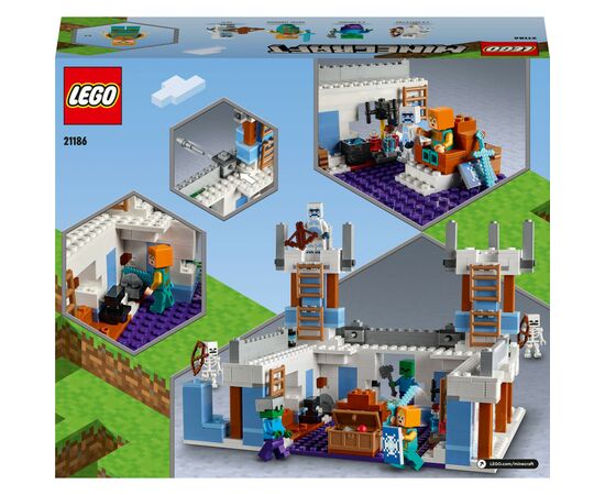 Конструктор LEGO Minecraft Ледяной замок 499 деталей (21186), изображение 10 Конструктор LEGO Minecraft Ледяной замок 499 деталей (21186), изображение 10