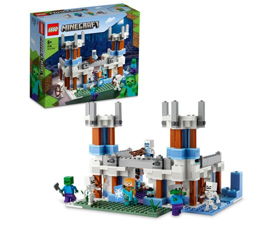 Конструктор LEGO Minecraft Ледяной замок 499 деталей (21186), изображение 2 Конструктор LEGO Minecraft Ледяной замок 499 деталей (21186), изображение 2