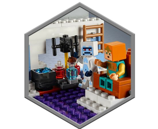 Конструктор LEGO Minecraft Ледяной замок 499 деталей (21186), изображение 6 Конструктор LEGO Minecraft Ледяной замок 499 деталей (21186), изображение 6