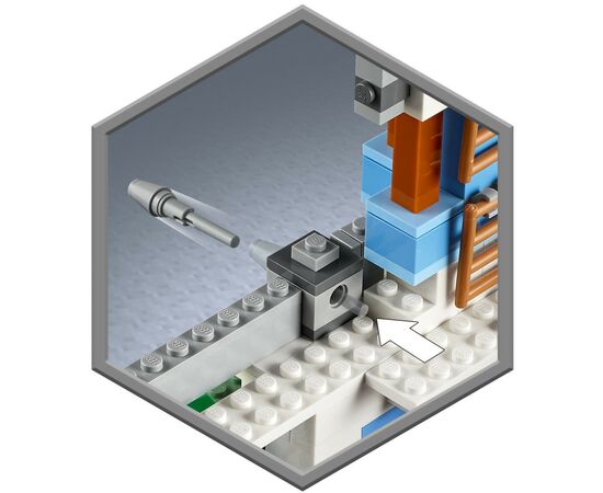 Конструктор LEGO Minecraft Ледяной замок 499 деталей (21186), изображение 8 Конструктор LEGO Minecraft Ледяной замок 499 деталей (21186), изображение 8